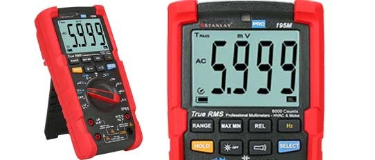 SMM198 True RMS 20A Professional Multimeter